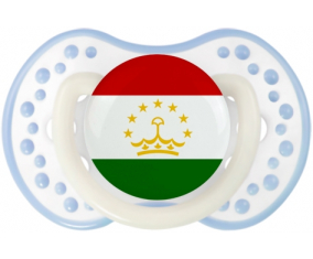 Bandera Tayikistán Lollipop lovi dynamic clásico blanco-cian