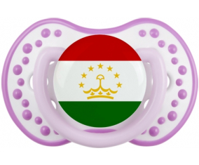 Bandera Tayikistán Lollipop lovi dynamic Clásico White-Mauve