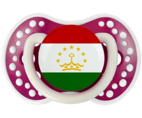 Bandera Tayikistán Lollipop lovi dynamic Fucsia Fosforescente