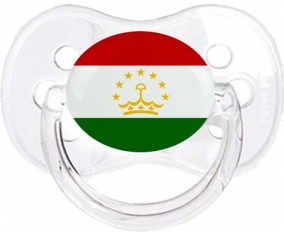 Bandera tayikistán Tetin Cherry Classic Transparente