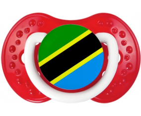 La bandera de Sucete de Tanzania lovi dynamic clásico rojo blanco