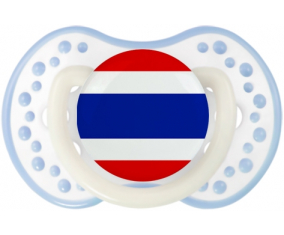 Bandera de Tailandia Tetina lovi dynamic clásico blanco-cian