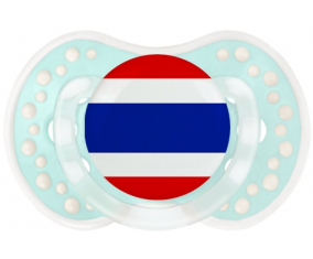 Bandera de Tailandia Tetine lovi dynamic clásico retro-turquesa-laguna