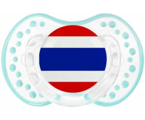 Bandera de Tailandia Tetine lovi dynamic clásico retro-laguna blanca