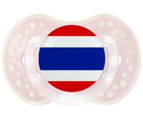 Bandera de Tailandia Tetine lovi dynamic clásico retro-rosa-tierno