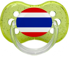 Bandera de Tailandia Verde Lentejuelas Lollipop