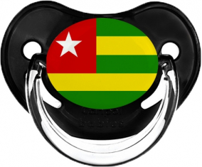 Togo Bandera Clásica Piruleta Fisiológica Negra