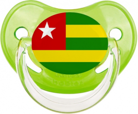 Togo Bandera Clásica Piruleta Fisiológica Verde