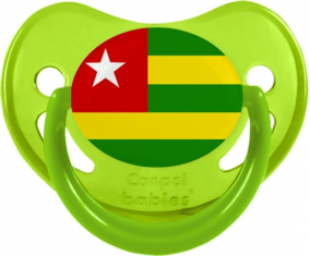 Bandera de Togo Piruleta Fisiológica Fosforescente Verde