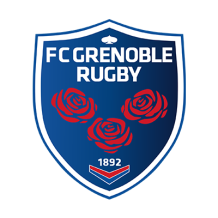 Chupete FC Grenoble Rugby, divertido y seguro para tu bebé. Ideal para los pequeños amantes del rugby. En chupete-bebe.com.