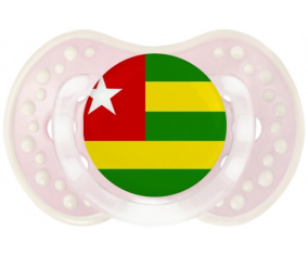 Togo Flag lovi dynamic clásico retro-rosa-tierno