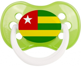 Togo Bandera Clásica Piruleta Anatómica Verde