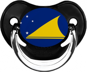 Tokelau Bandera Clásica Tetina Fisiológica Negra