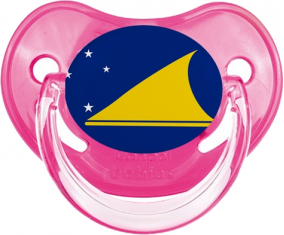 Bandera Tokelau Tetine Rosa Clásica Fisiológica