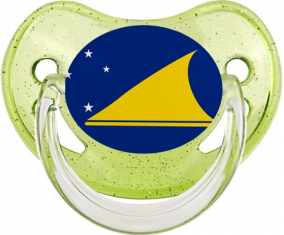 Tokelau Tétine Lentejuelas Verde Tetina