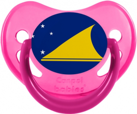 Bandera Tokelau Tetina Fosforescente Rosa Fisiológica