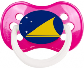 Tokelau sucete anatómico dragón clásico bandera rosa oscura