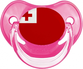 Bandera rosa clásica del dragón de Tonga