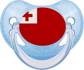 Tonga Sucete Bandera dragón de lentejuelas azules