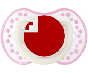 La bandera de Tonga Tetine lovi dynamic fosforescente blanco-rosa