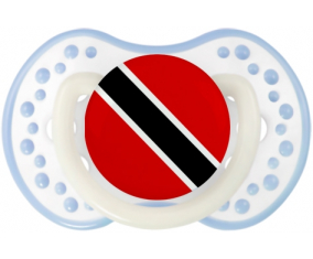 Bandera Trinidad y Tobago Lollipop lovi dynamic Clásico Blanco-cian