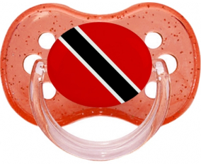 Bandera Trinidad y Tobago Cereza Roja Brillo Lollipop