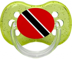 Bandera Trinidad y Tobago Verde Cereza Lollipop