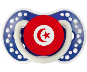Bandera tunecina Lollipop lovi dynamic fosforescente azul marino