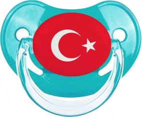 Bandera de Turquía Tetina Fisiológica Azul Clásica