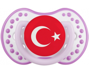 Sucete de bandera de Turquía lovi dynamic clásico white-mauve