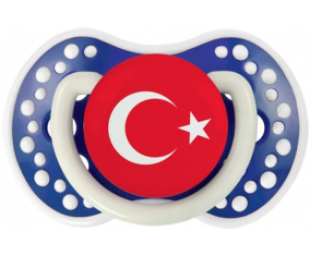 Bandera de Sucete de Turquía lovi dynamic azul marino fosforescente