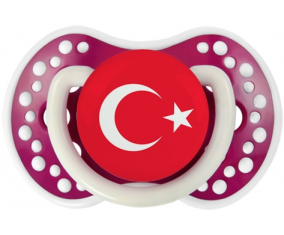 Bandera de Turquía Sucete lovi dynamic Fucsia Fosforescente