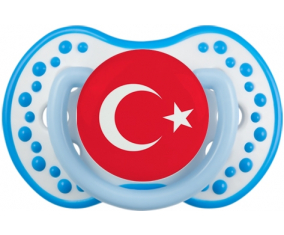 Sucete de bandera de Turquía lovi dynamic fosforescente azul-blanco