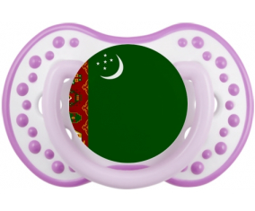 Bandera de Turkmenistán Tetine lovi dynamic Clásico White-Mauve