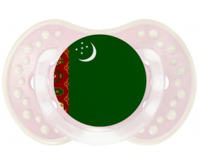 Bandera turkmenistán Tetine lovi dynamic clásico retro-rosa-tierno