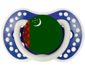 Bandera turkmenistán Tetine lovi dynamic azul marino fosforescente