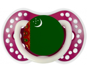 Bandera de Turkmenistán Tetine lovi dynamic Fucsia Fosforescente