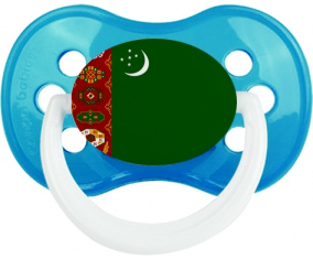 Bandera Turkmenistán Clásico Cian Anatómica Lollipop