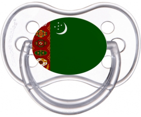 Bandera Turkmenistán Clásico Transparente Anatómica Lollipop