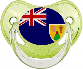 Bandera Turcos y Caicos Verde Lollipop