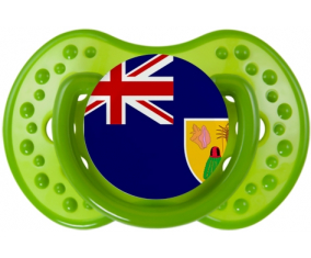 Bandera Turcos y Caicos Lollipop lovi dynamic Classic Green