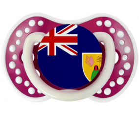 Bandera Turcos y Caicos Lollipop lovi dynamic Fucsia Fosforescente