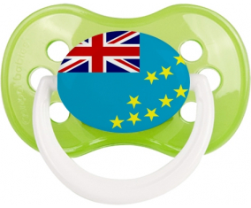 Bandera Tuvalu Clásico Verde Anatómica Lollipop