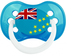 Bandera Tuvalu Classic Cyan Anatómica Lollipop