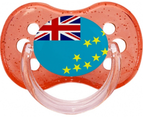 Bandera de lentejuelas tuvalu Tetin Cherry