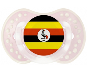 Bandera de suceto de Uganda lovi dynamic clásico retro-rosa-tierno