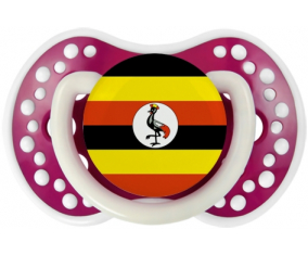 Bandera de Sucete de Uganda lovi dynamic Fucsia fosforescente