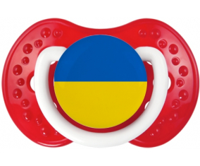 La bandera tetina de Ucrania lovi dynamic clásico rojiblanco