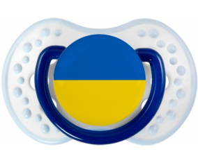 Ucrania Bandera tetina lovi dynamic clásico azul marino-blanco-azul