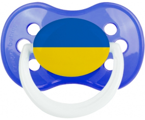Bandera de Ucrania: Chupete Anatómica personnalisée